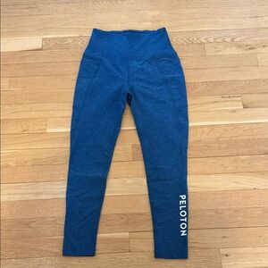 Peloton Beyond Yoga Blue Spacedye High-Waist Leggings
